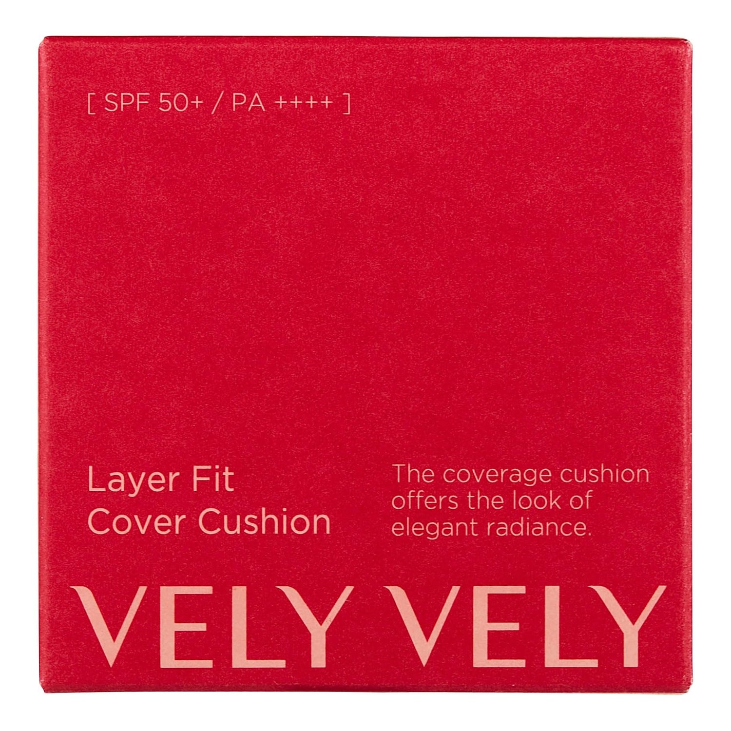 VELY VELY Layer Fit Cover Cushion 21 Shade 15g for Flawless Skin