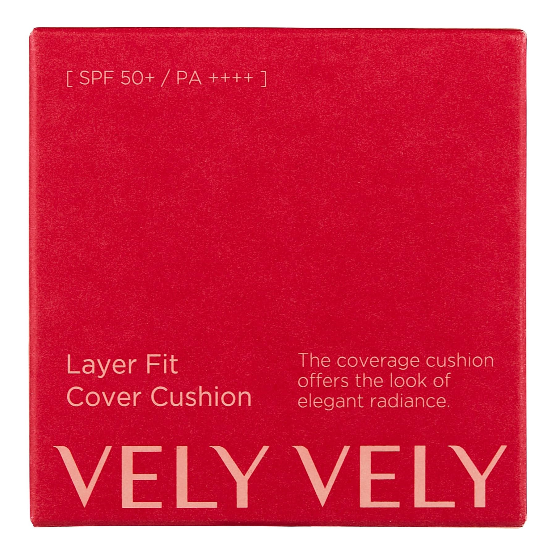 VELY VELY Layer Fit Cover Cushion 21 Shade 15g for Flawless Skin