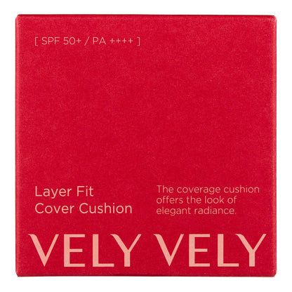 VELY VELY Layer Fit Cover Cushion 21 Shade 15g for Flawless Skin