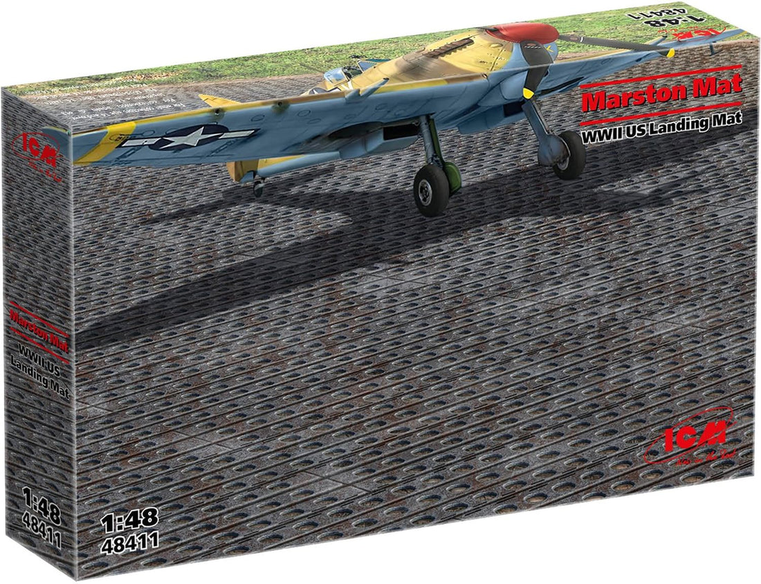 ICM 1/48 WW2 US Landing Mat Marston Mat Scale Model Kit