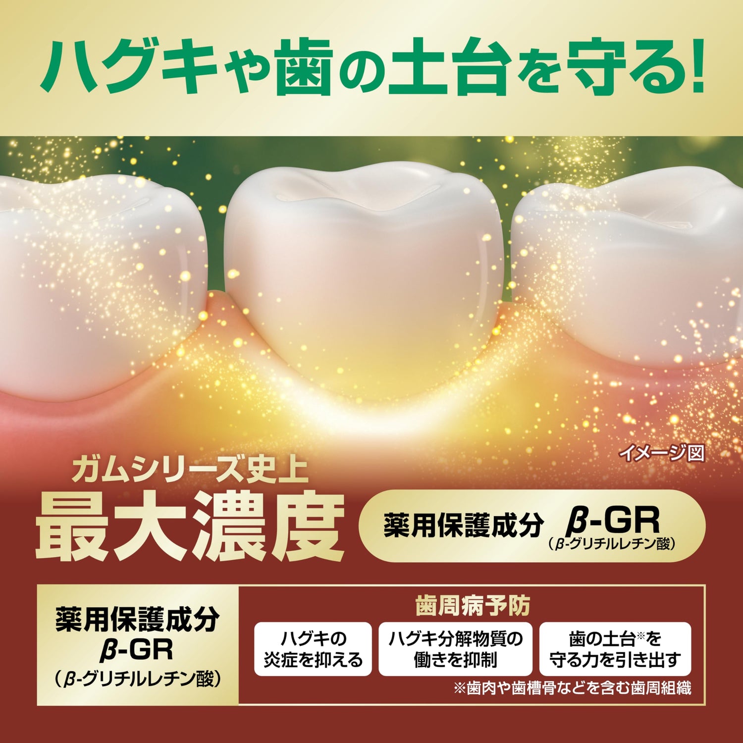 GUM Premium Dental Paste Herbal Mint 85g for Fresh Breath
