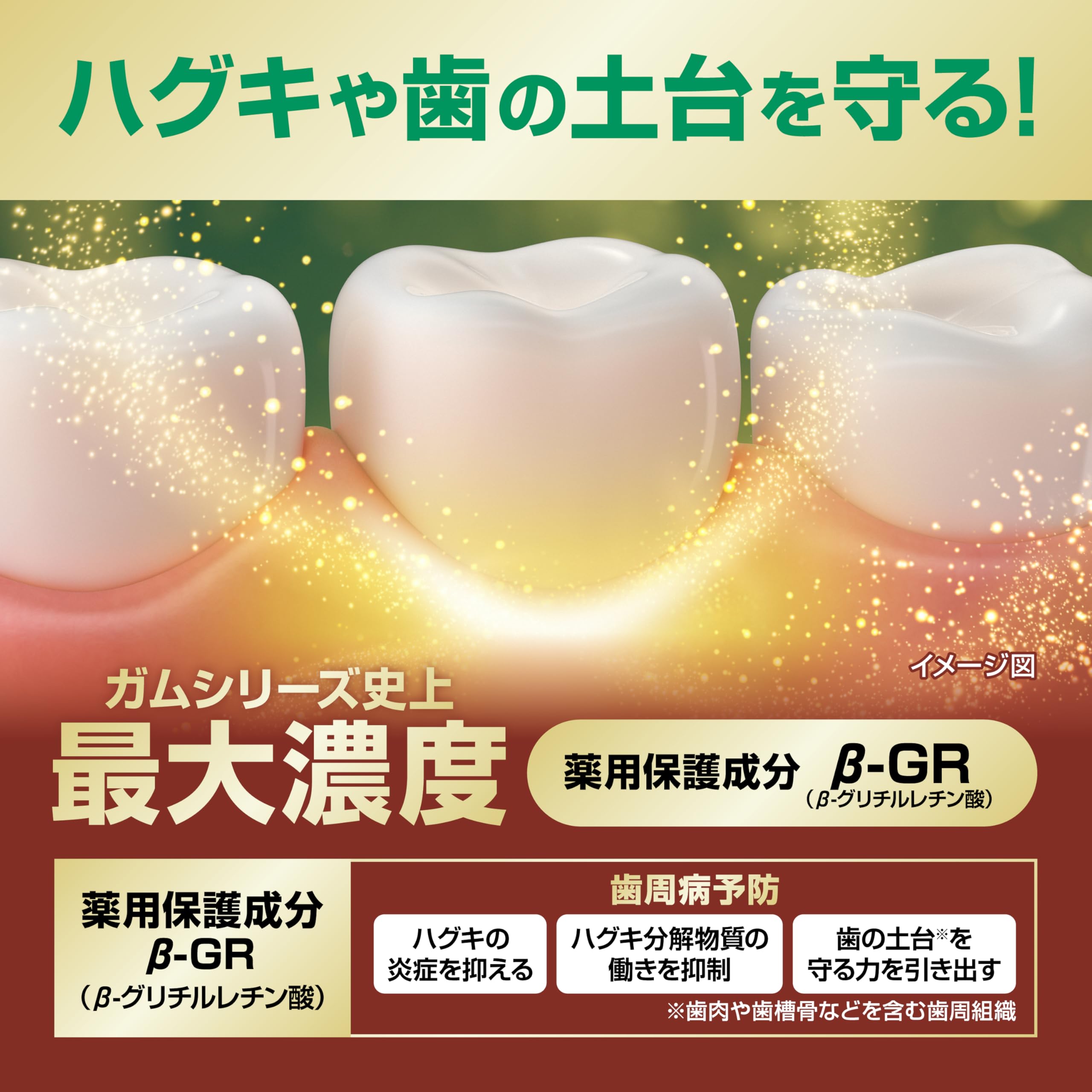 GUM Premium Dental Paste Herbal Mint 85g for Fresh Breath
