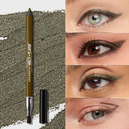REVLON ColorStay Multi-Player Eye Pencil 0.9g Metallic Khaki