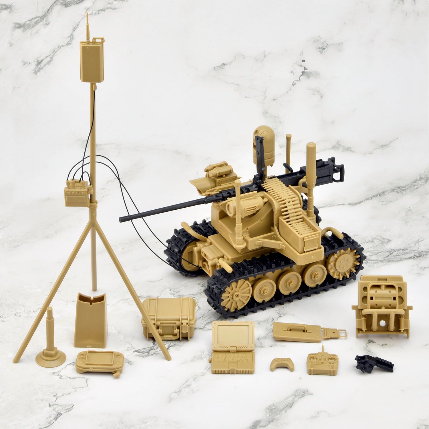 TOMYTEC Little Armory LD049 UGV Armed Robot System 1/12 Scale Model Kit