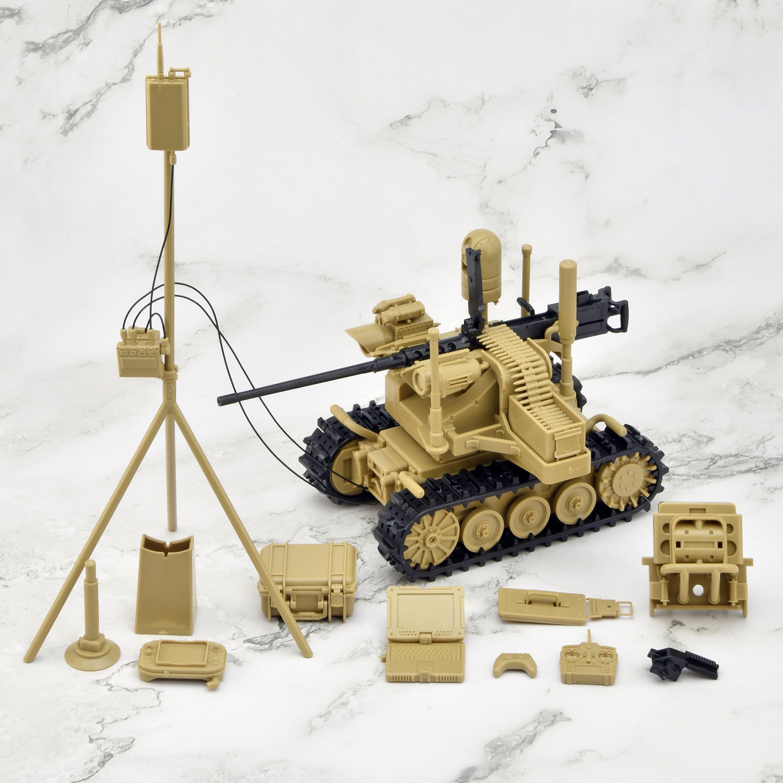 TOMYTEC Little Armory LD049 UGV Armed Robot System 1/12 Scale Model Kit