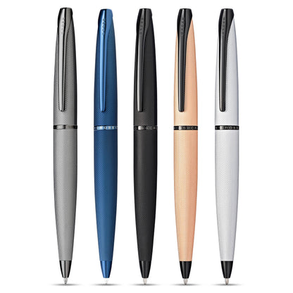 Cross ATX Ballpoint Pen in Brushed Chrome Finish