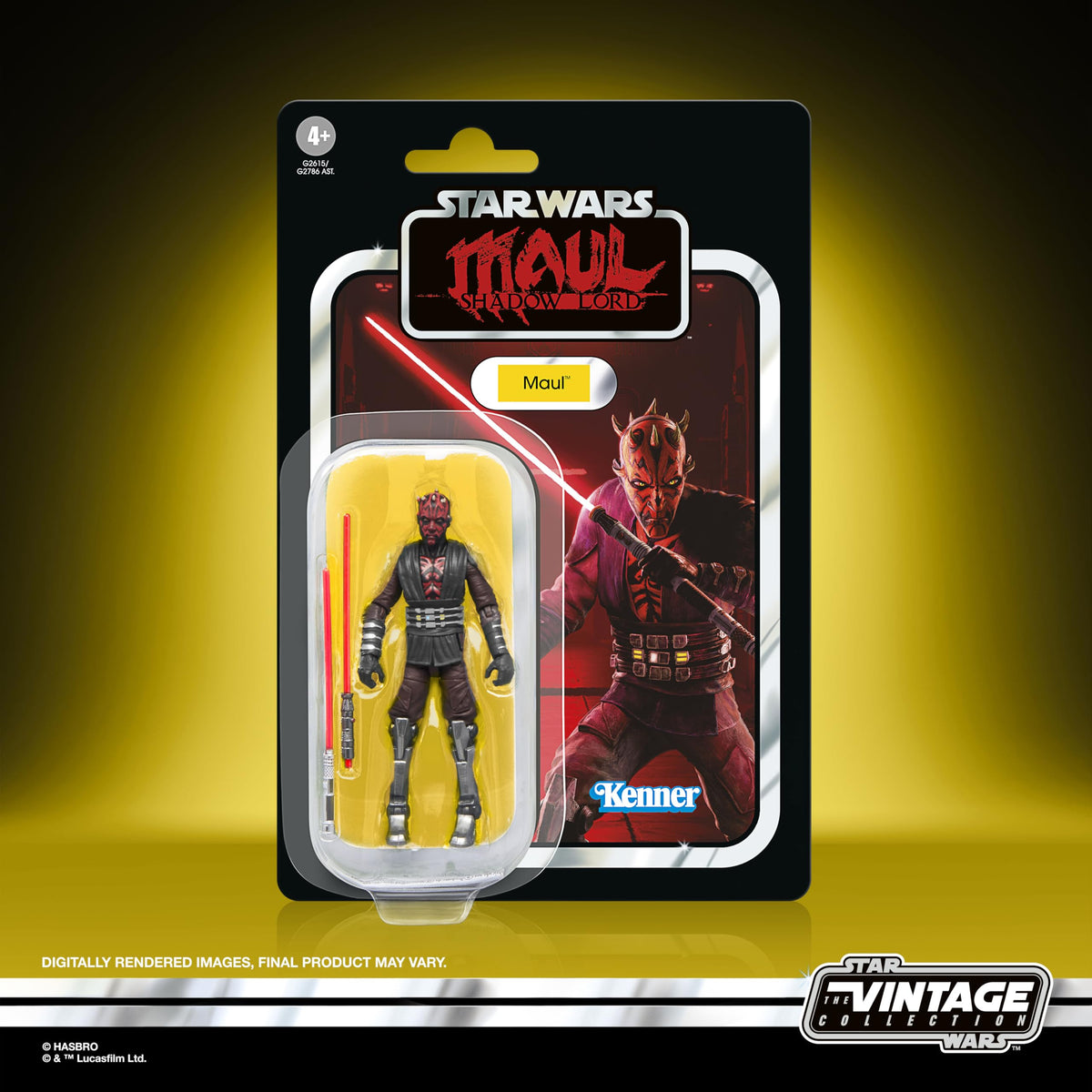 HASBRO Star Wars Vintage Collection Maul Shadow Road Action Figure 3.75 Inch