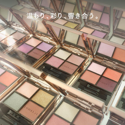 LUNASOL Eye Coloration N 09 Grape Meadow Eyeshadow Palette
