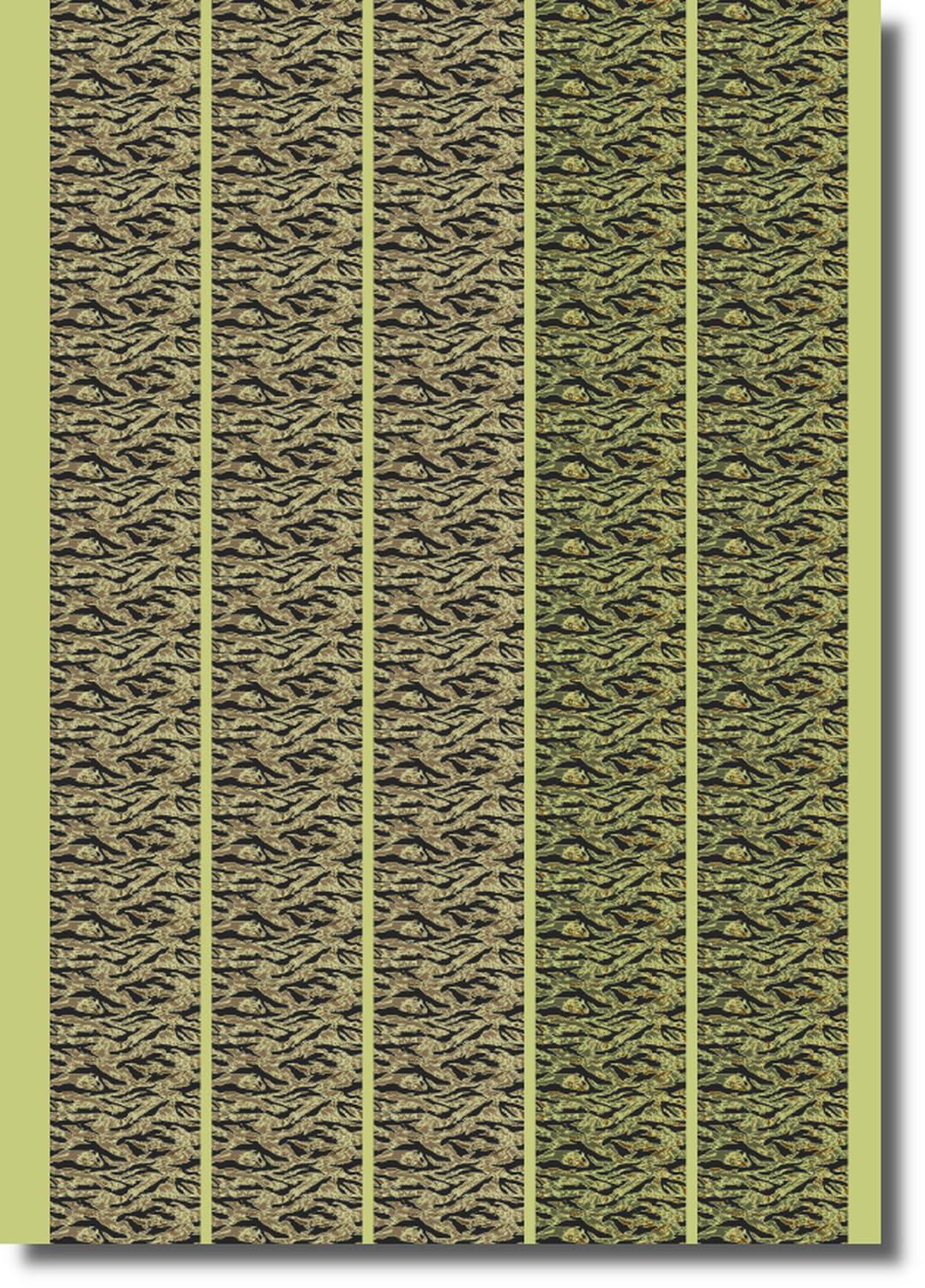 Cross Delta 1/35 Tiger Stripe John Wayne Dench Model Decal Set
