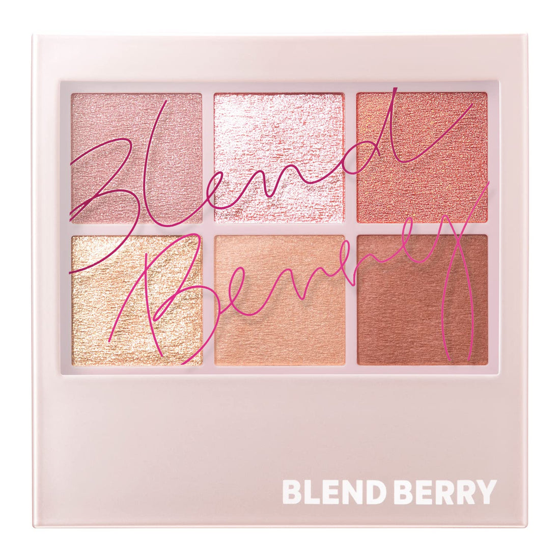 Blend Berry Aura Creation My Fav Brown 010 Strawberry Milk Pink Brown