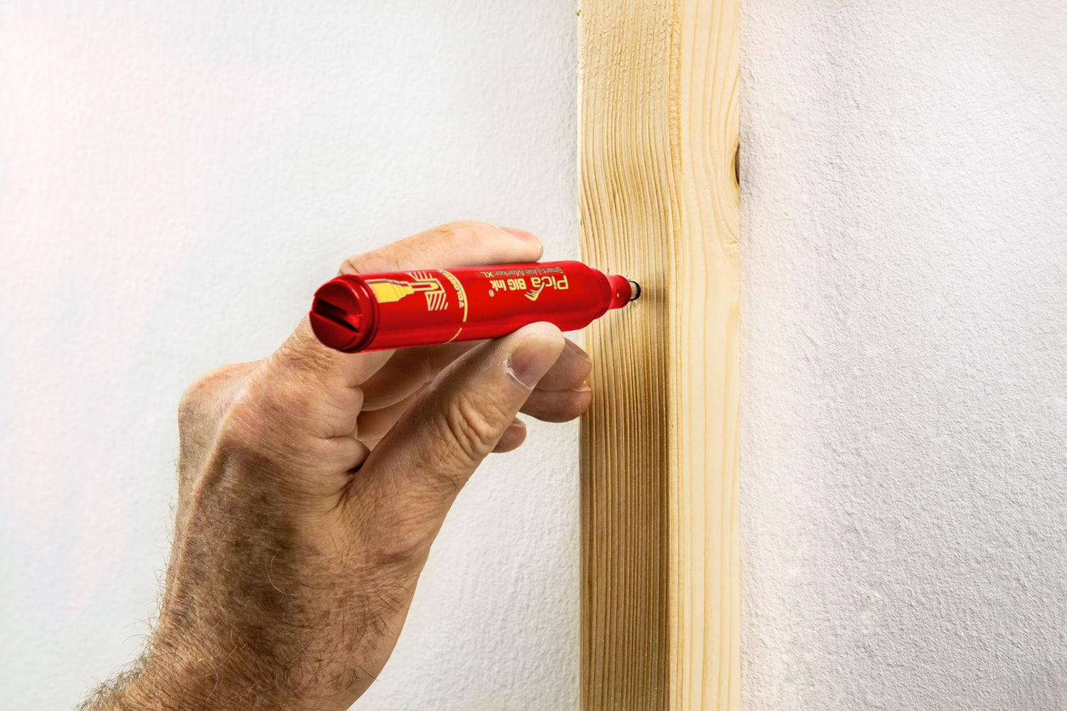 Pica Marker BIG Ink Red Water-Based Marker Blister Pack