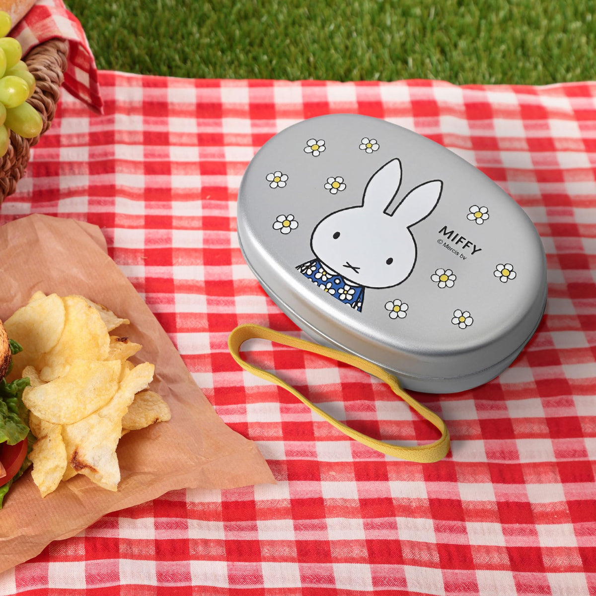 Kutsuwa Miffy Kids Lunch Aluminum Bento Box 350ml