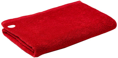 Marushin Sports Towel with Major Patch Red 34x110cm