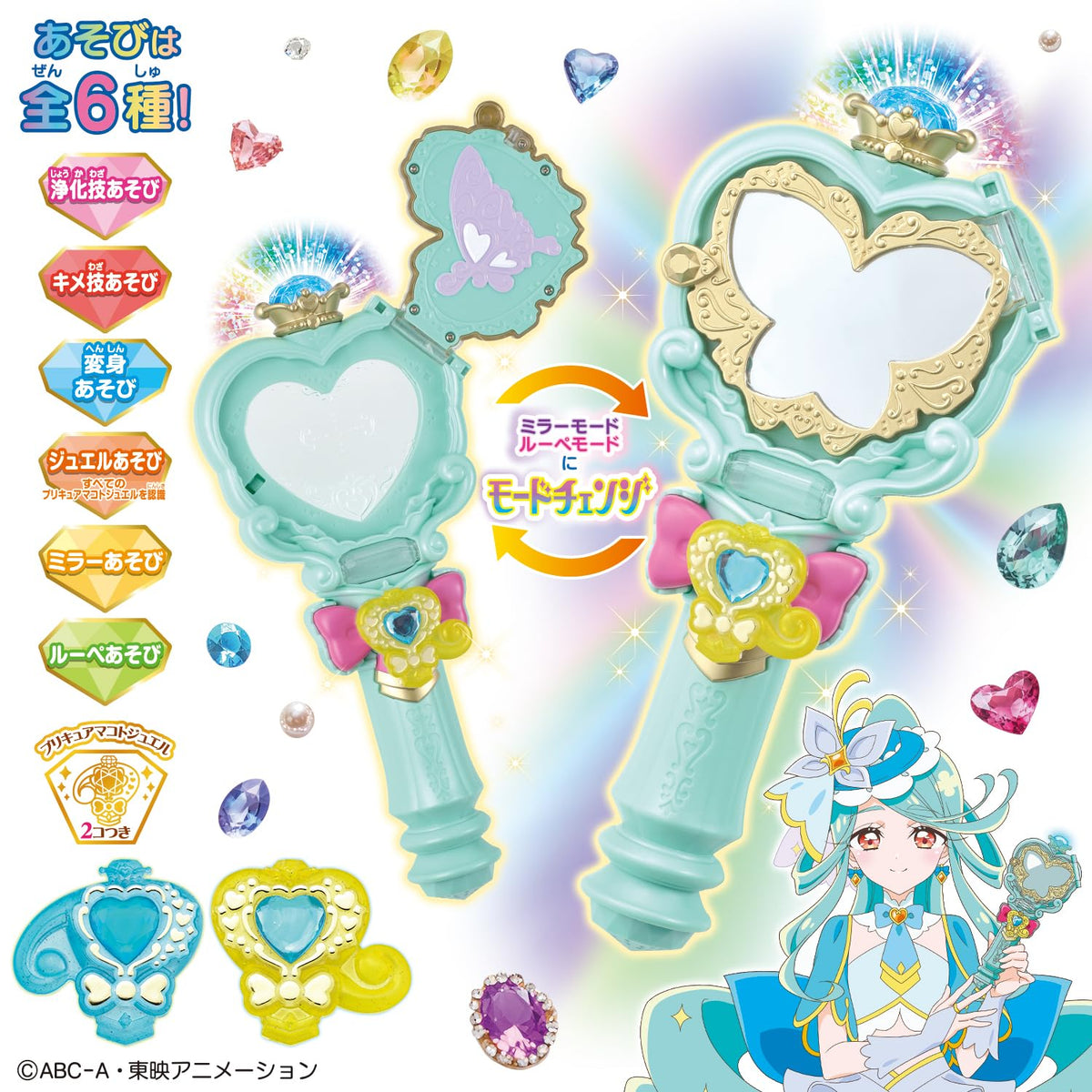 BANDAI help improve the look of Éclair Ver. Magnifying Loupe with Special Jewel