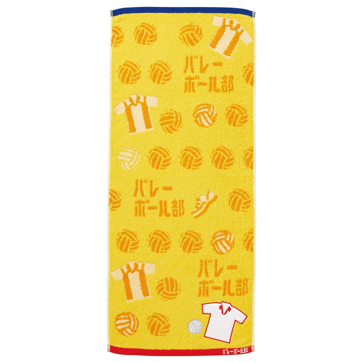 Marushin Face Towel 34x80cm for Volleyball Teams and Gifts