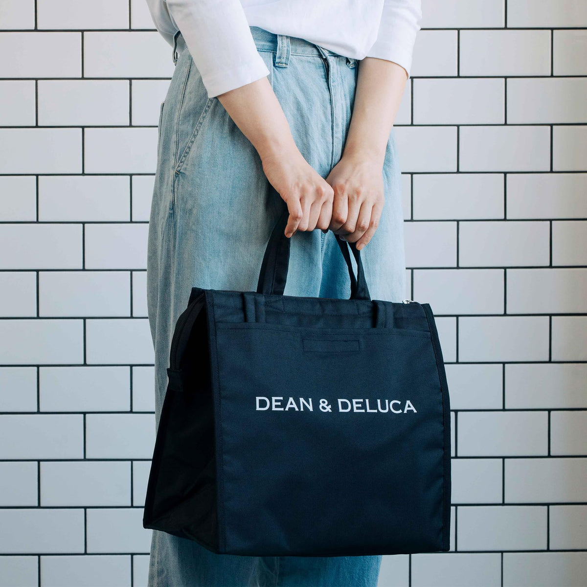 DEAN &amp; DELUCA Cooler Bag Black Large Size