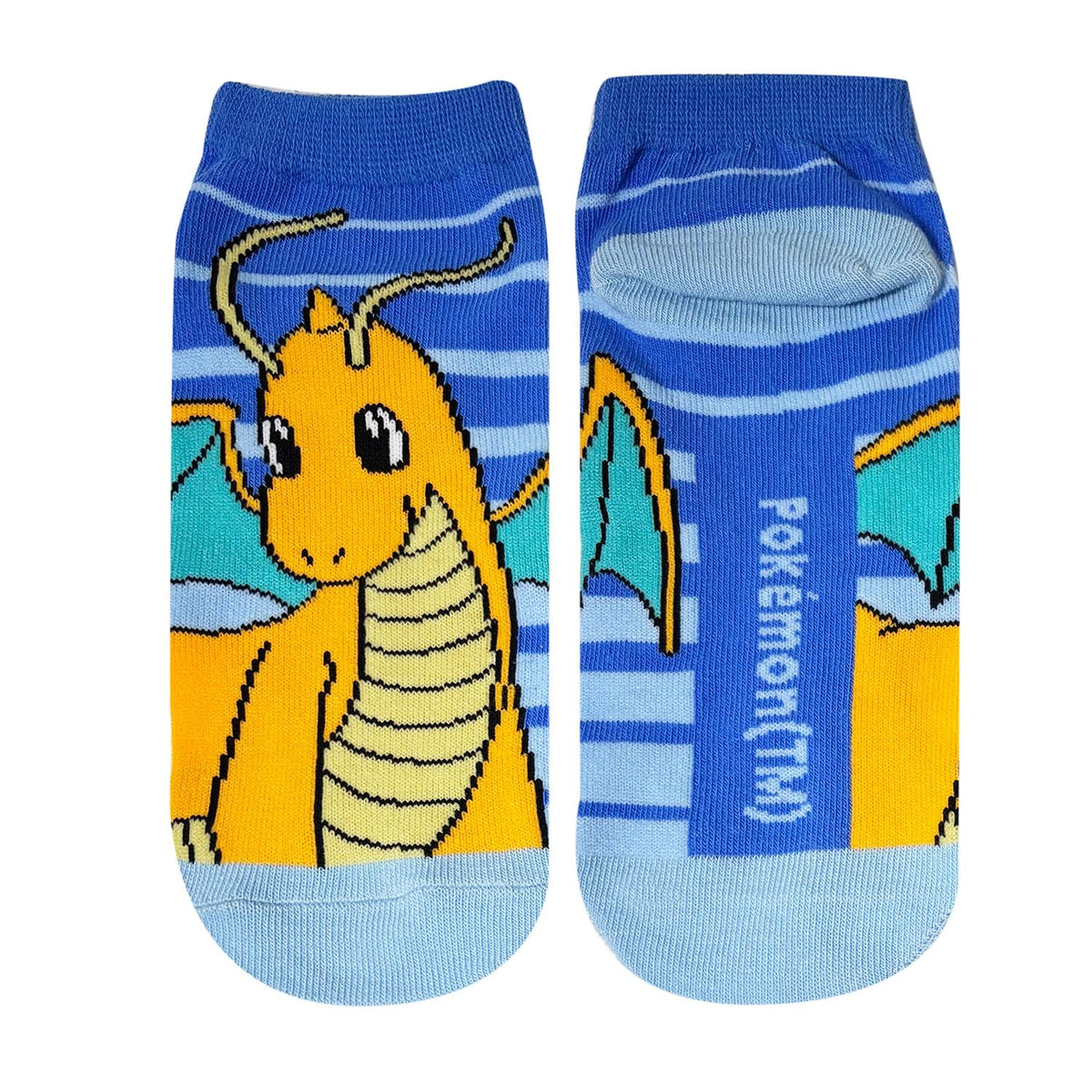 Small Planet Pokemon Character Socks Featuring Dragonite
