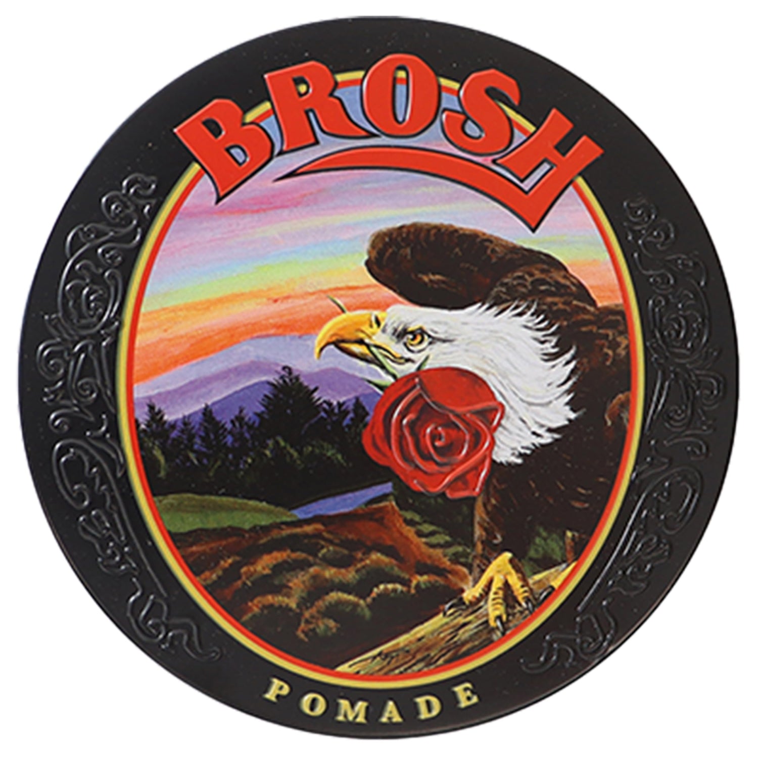BROSH Pomade with Shine and Hard Hold for Stylish Hair