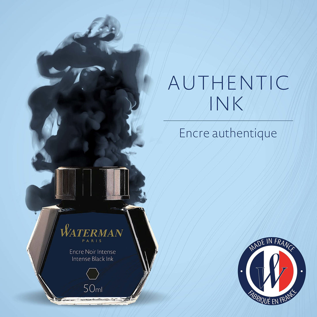 WATERMAN Bottled Ink, Black 50ml