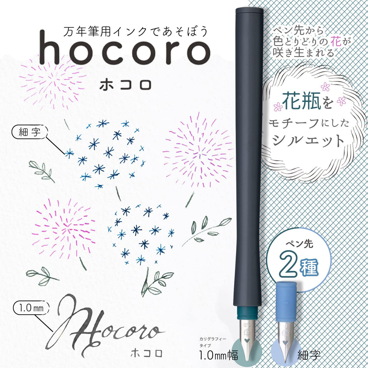 Sailor Fountain Pen Hocoro Double Gray Fine Nib 1.0mm