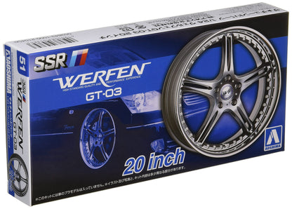 AOSHIMA 1/24 The Tuned Parts Series No.51 SSR Velfire GT-03 Model Parts
