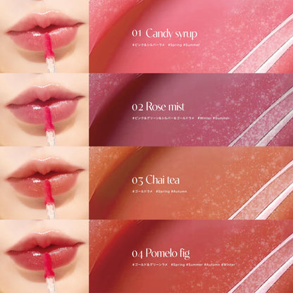 Lip Guardian Syrup Wrap Tint 04 Pomelo Fig by Lip Guardian