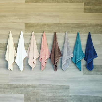 Nishikawa Imabari Face Towel 34X80cm Soft Cotton Quick Dry Navy