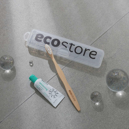 ecostore Travel Set Whitening Mini Toothpaste and Brush with Case