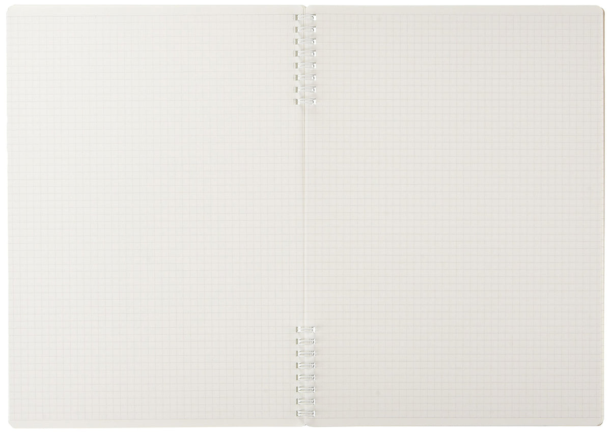 Nakabayashi Logical Air W Ring Notebook A4 Graph 5mm