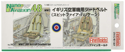 FineMolds 1/48 UK Air Force Seat Belt Model Kit Parts