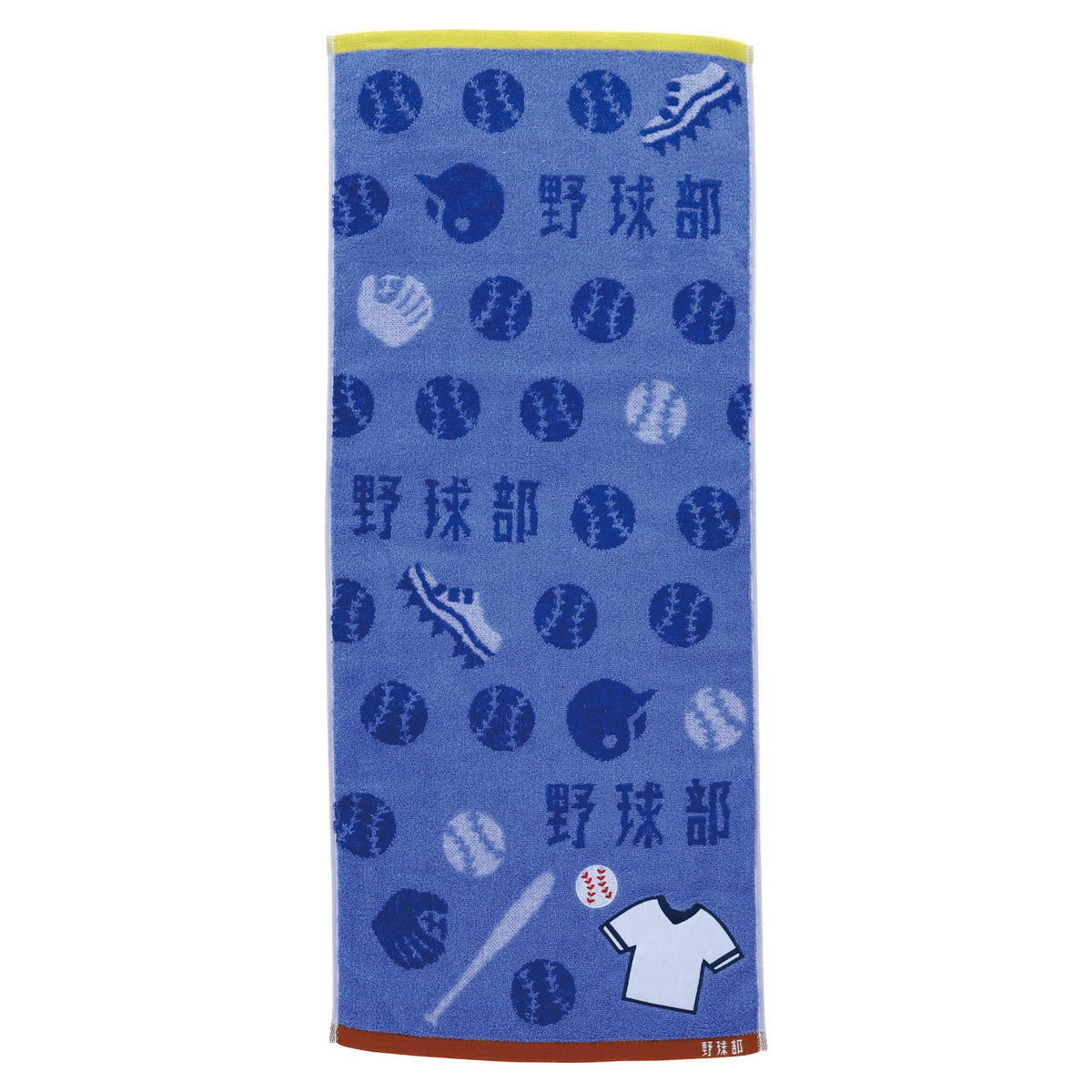 Marushin Face Towel GUTS Baseball Team Cotton Made with SDGs Support