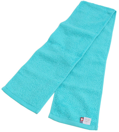 Hondataoru Imabari Towel Muffler Towel 15x110cm Light Blue