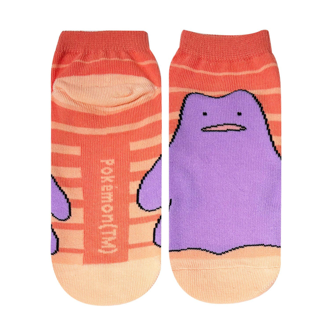 Small Planet Pokémon Character Socks featuring Ditto Stripes