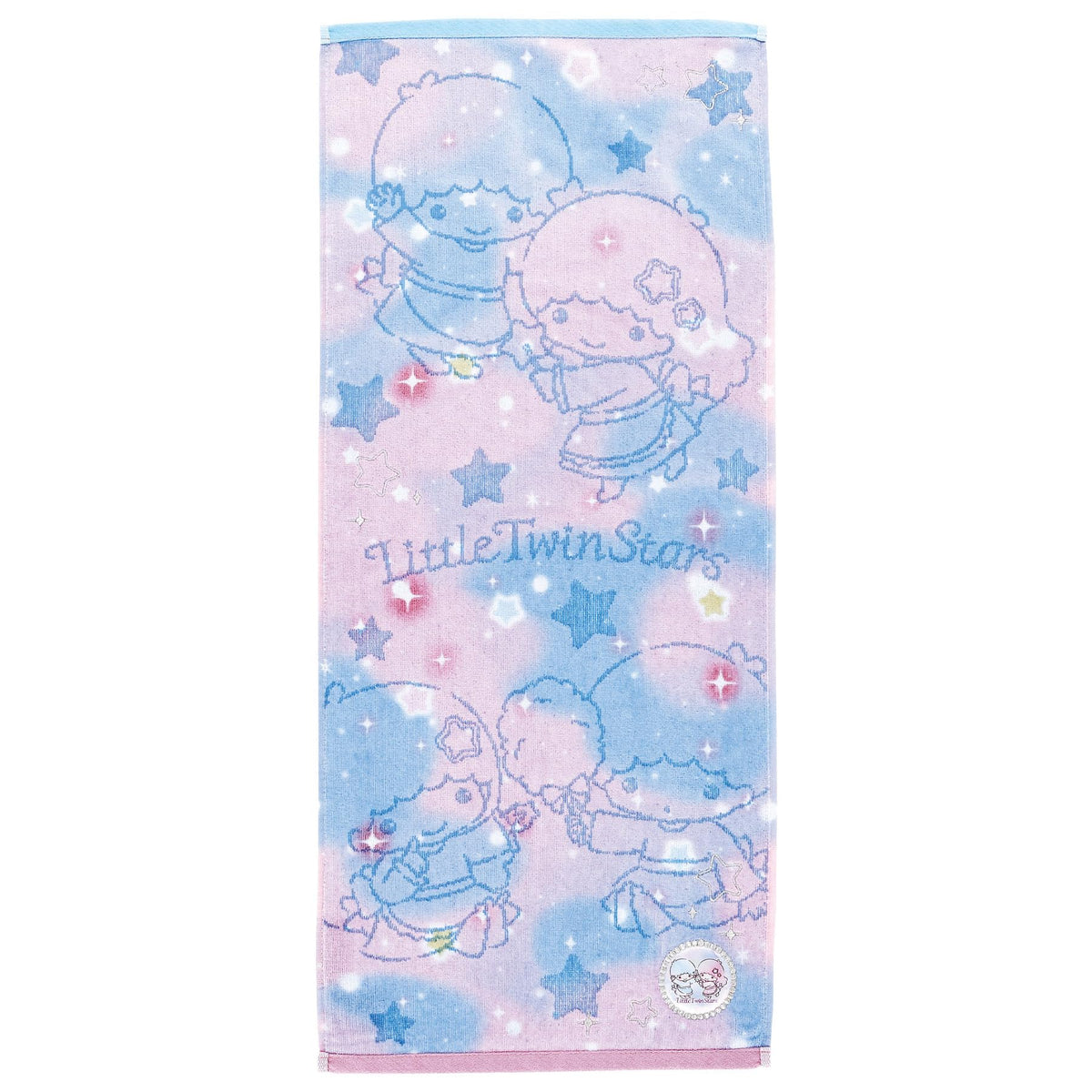 Marushin Face Towel Little Twin Stars 100% Cotton Anti-Bacterial Gift
