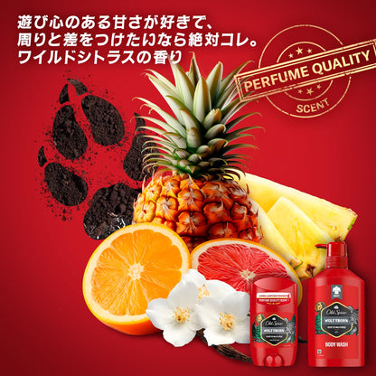 Old Spice Wolfthorn Body Wash Pump 440ml for Refreshing Clean