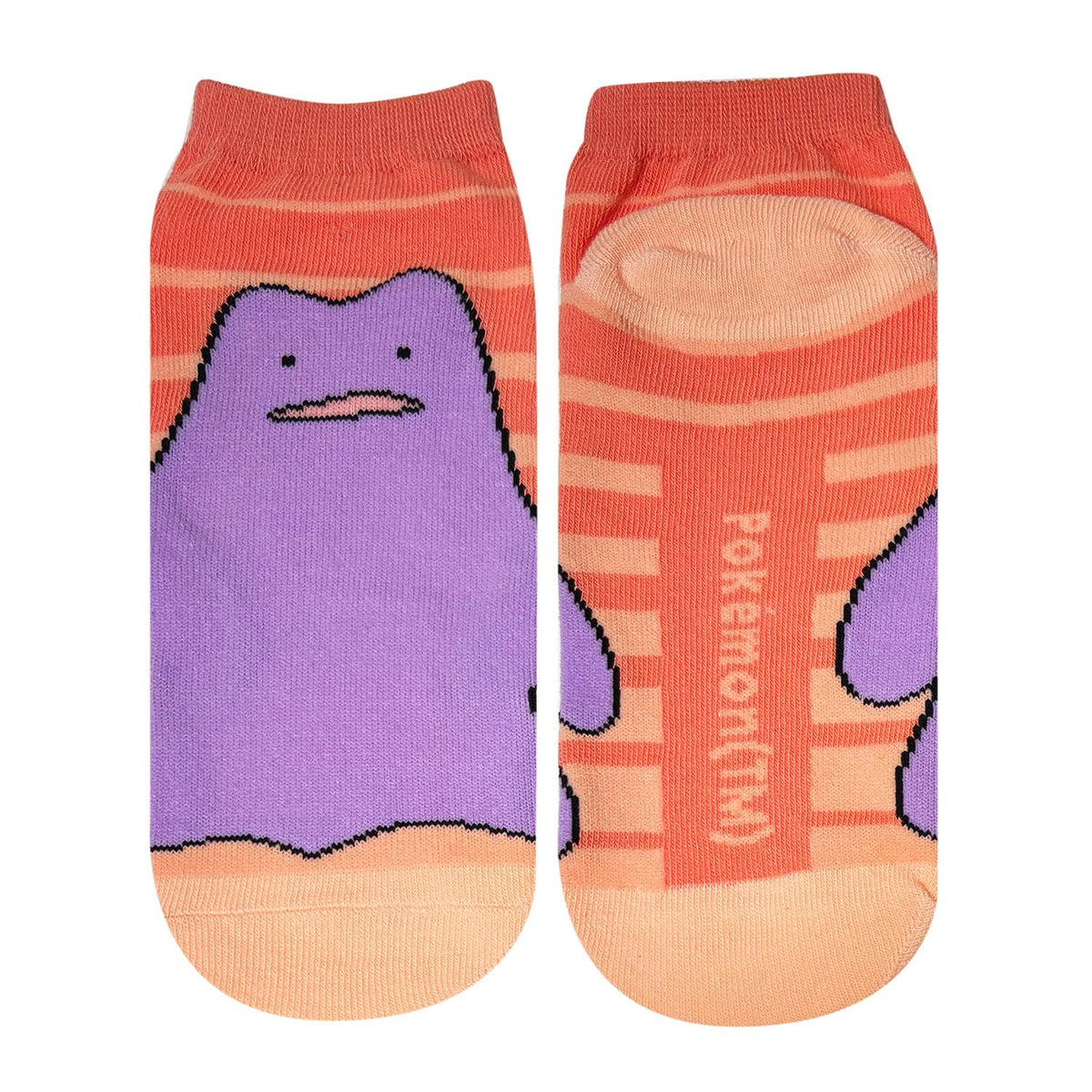 Small Planet Pokémon Character Socks Metamon Border Large Size