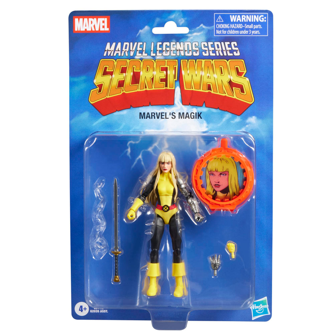 Hasbro Marvel Legends Series Magic 6 Inch Action Figure with Shield