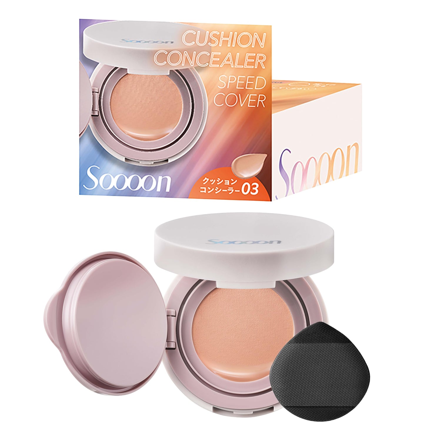 Soon Cushion Concealer 03 Apricot Orange for Flawless Coverage