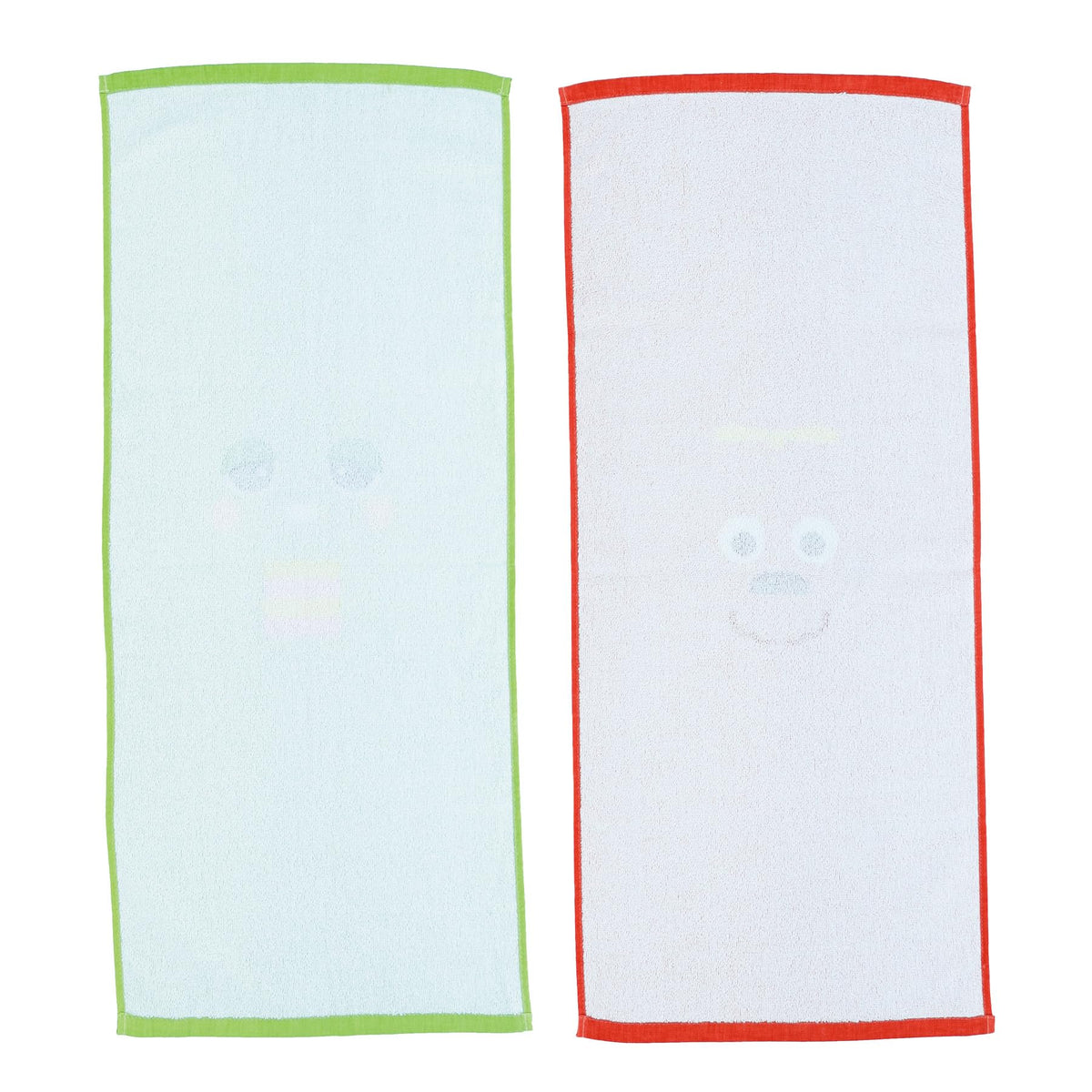 Marushin Face Towel Set with Antibacterial Features 100% Cotton