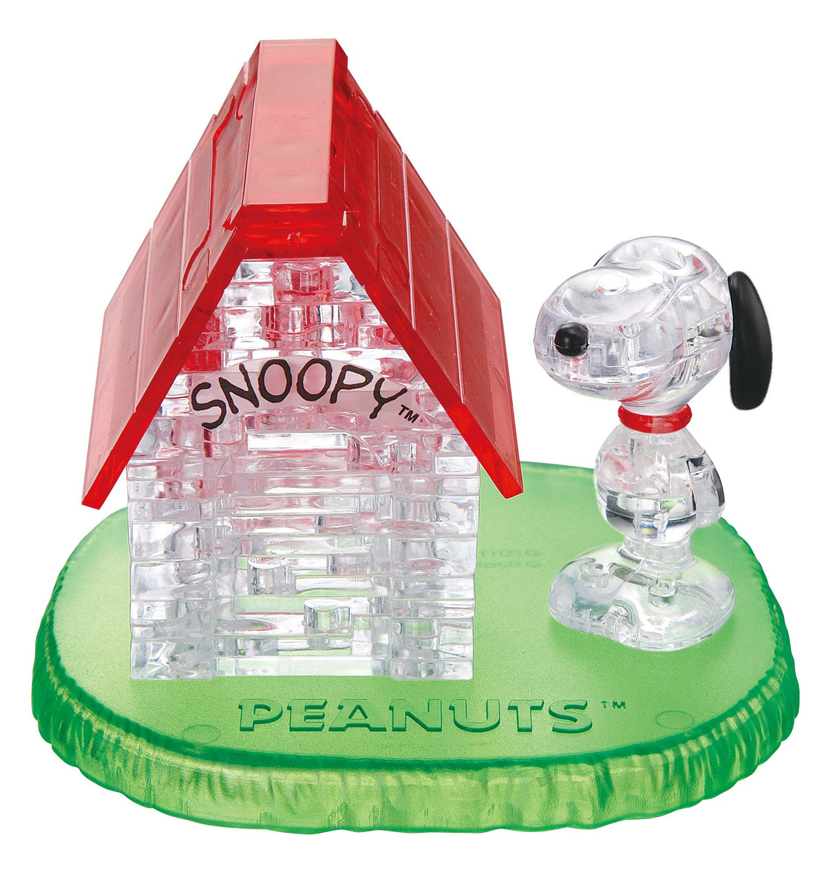 BEVERLY Crystal Puzzle Snoopy House 3D Puzzle Collectible