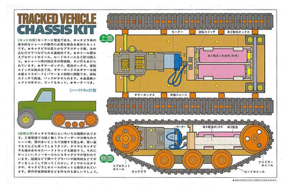 TAMIYA Fun Work Series No.108 Basic Tank Model Kit Set
