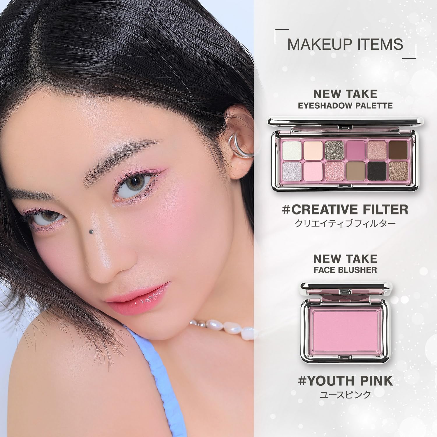 3CE Face Blusher Youth Pink Powder for a Natural Glow