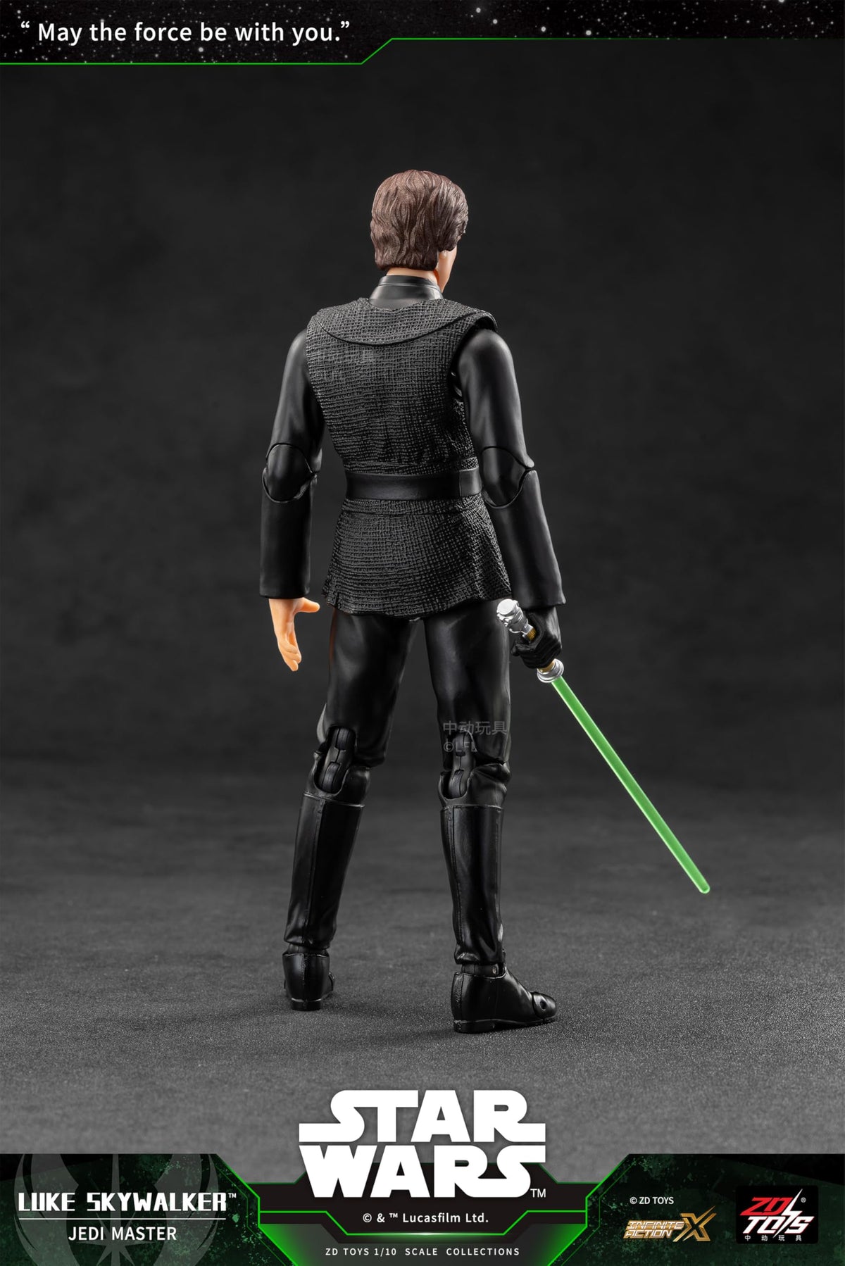 Zdtoys Luke Skywalker Action Figure PVC Model 1/12 Scale Collectible