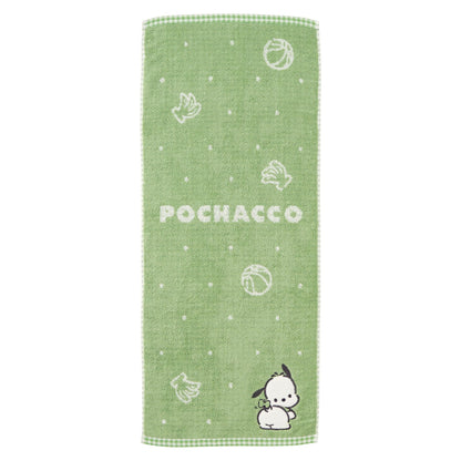 Marushin Face Towel Sanrio Pochacco Cute Play 34x80cm