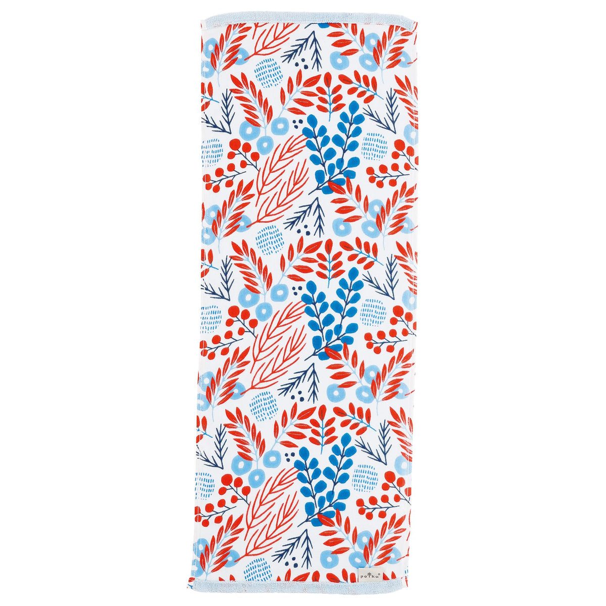 Marushin Polku Forest Floor Face Towel for Gentle Care