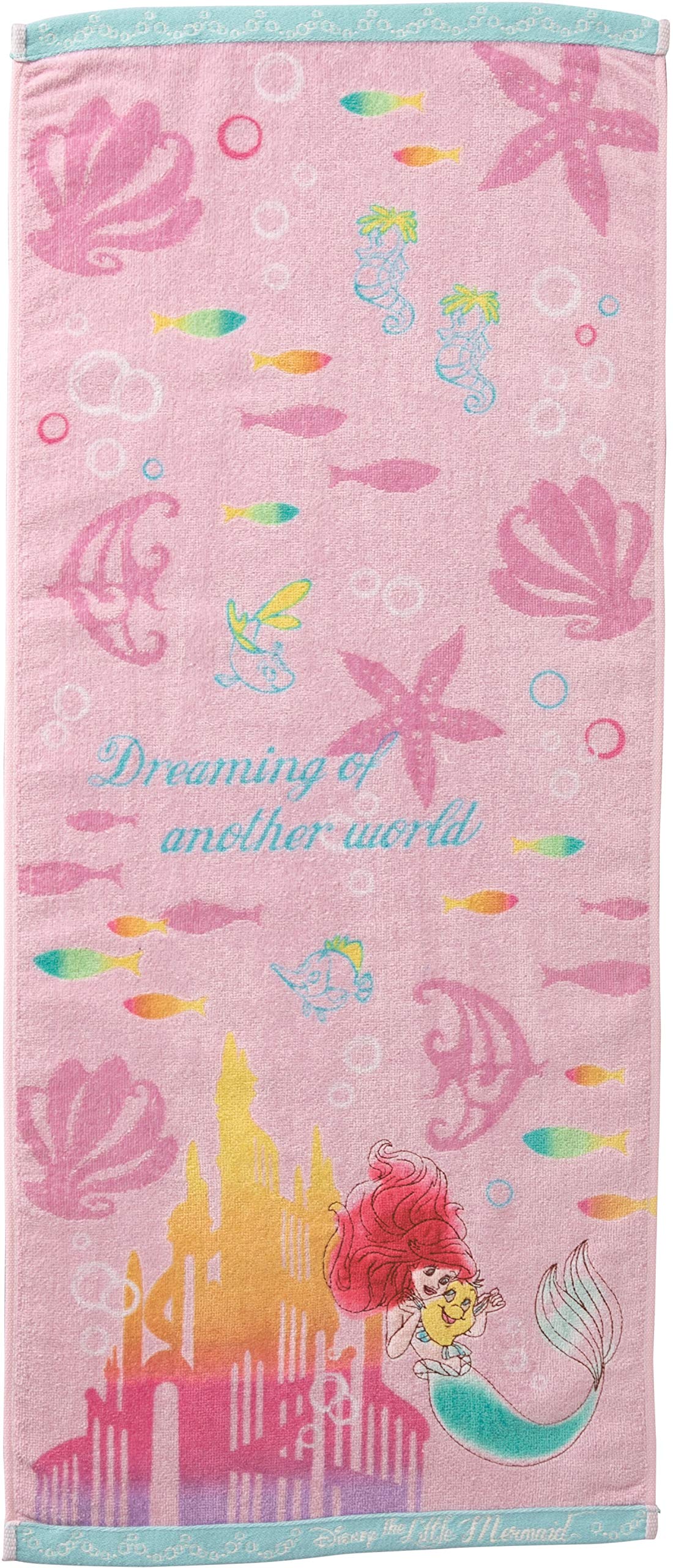 Marushin Disney Princess Little Mermaid Face Towel 34x80cm