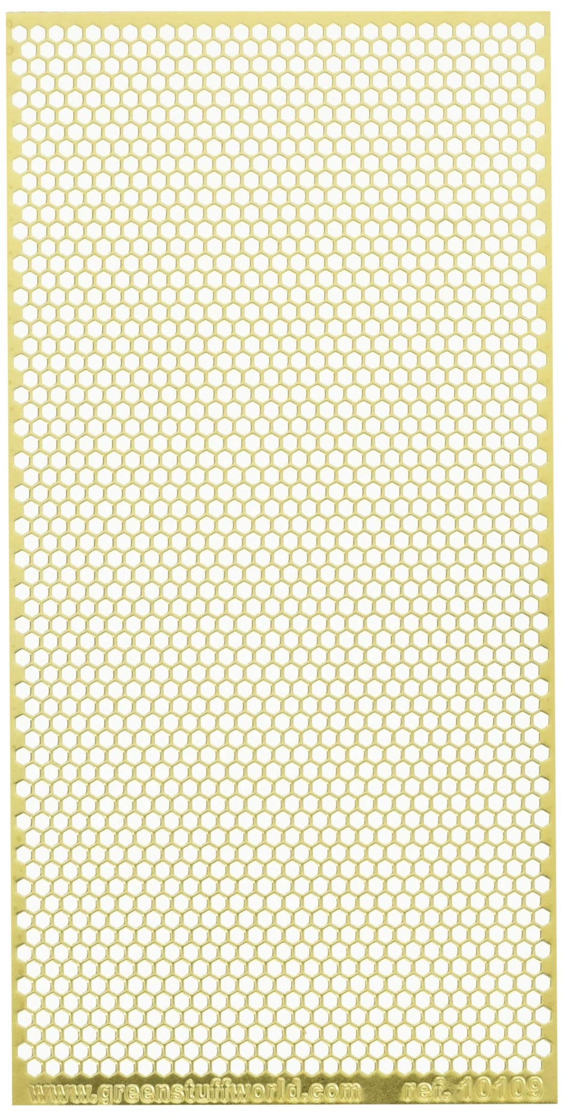Green Stuff World Etching Mesh Plate 1mm Hexagon Model Parts