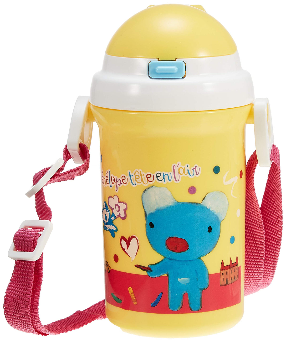 Komorijushi Straw Bottle Yellow 400ml Made in Japan