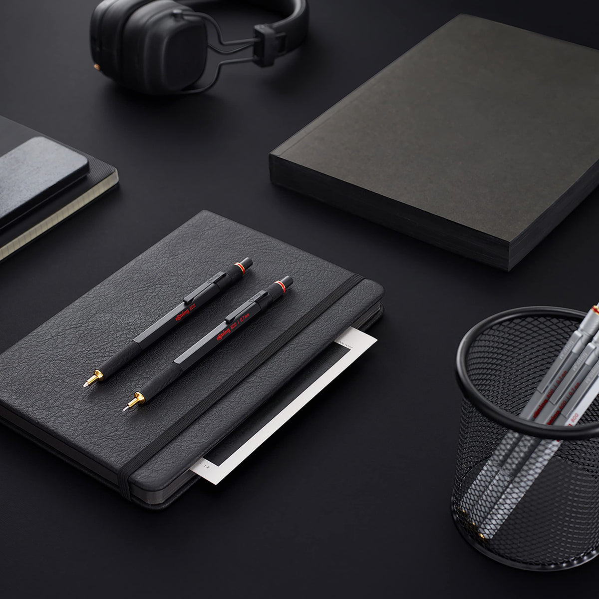 Rotring 800 Black Mechanical Pencil 0.5mm with Rotating Knock Mechanism