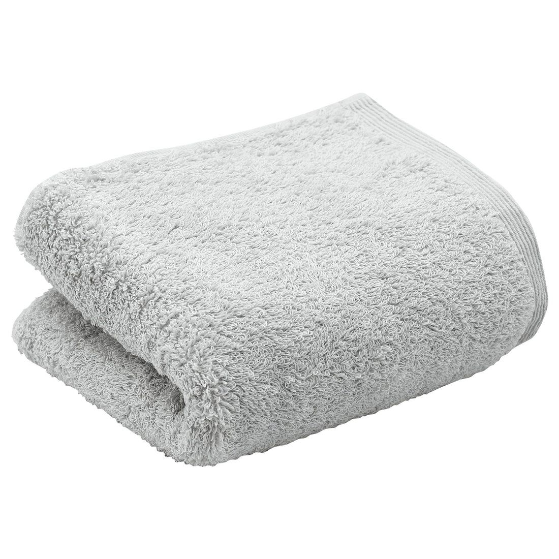 sensui Japanese Cotton Face Towel Antimicrobial Light Gray